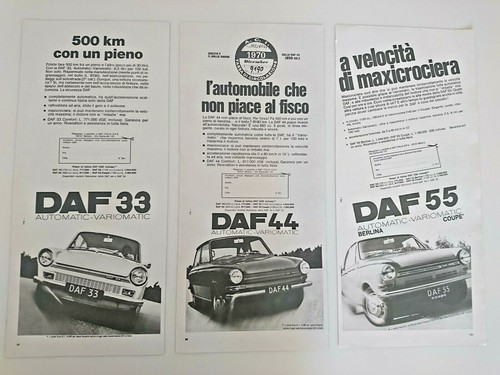 Pubblicità vintage auto daf - pubblicità,