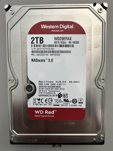 Hard disk red - hard, wd