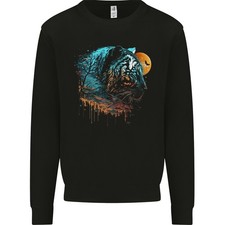 Felpa Uomo Tiger E Moon