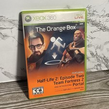 The Orange Box Xbox 360 gioco CIB completo con manuale testato e funzionante