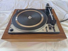 Giradischi doppio 1228 con base e parapolvere e Shure V15-II. Video demo