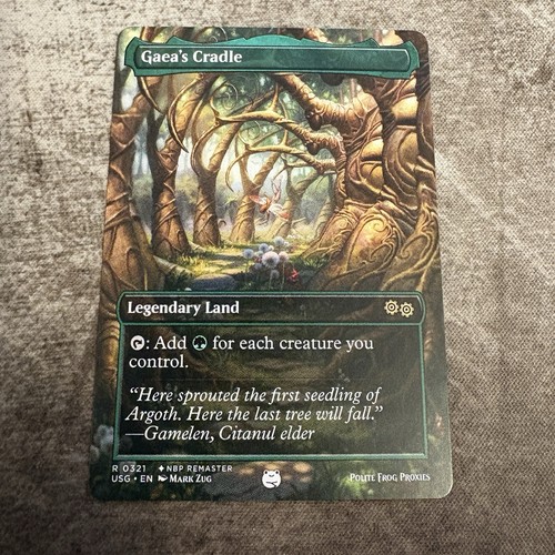 Gaea cradle custom - gaea's, art