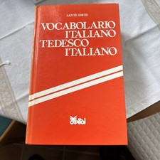 Vocabolario Italiano Tedesco