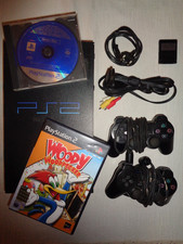 CONSOLE PLAYSTATION 2 PS2 SCPH-30004 + 2 JOYSTICK,MEMORY CARD, CAVI, GIOCO, DEMO