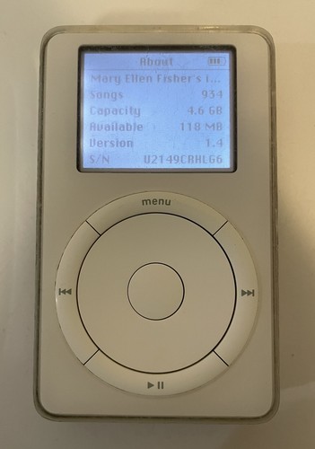 Apple ipod classic 1st - apple,