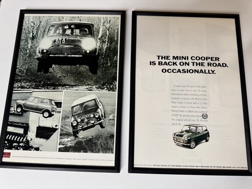 Framed original 1990 mini - original,