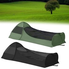 Tenda sacco a pelo da esterno per campeggio rete impermeabile per escursioni e v