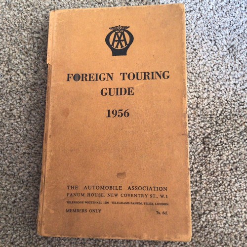 The foreign touring guide - aa,