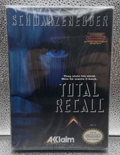 Total Recall Nintendo NES con manuale ottime condizioni raro 8 bit retrò NTSC 1990 #0532