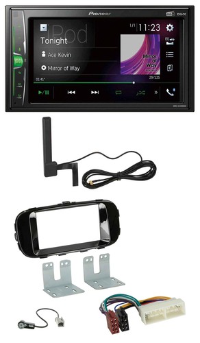 Pioneer mp3 dab aux 2din - mp3,