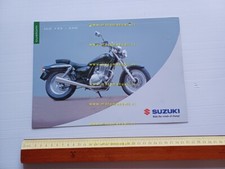 Suzuki GZ 125 -250 Marauder 1998 depliant originale italiano