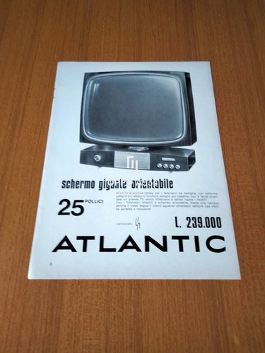 1965 atlantic televisore - atlantic,