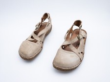 Josef Seibel Donna Ballerina Scarpa Bassa Sandali Calzatura Estiva Tg. 37 Eu Art