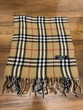 sciarpa burberry 100% cashmere