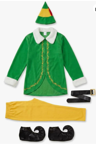 Costume buddy elfo adulto - buddy,