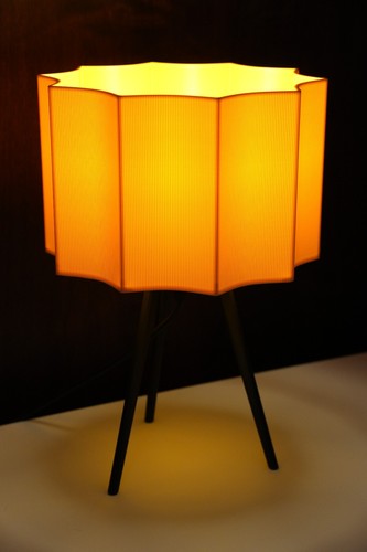 Curtain warm table lamp - table,