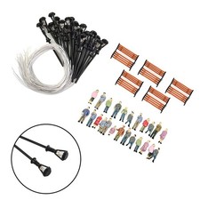 Autentico set palo lampada da