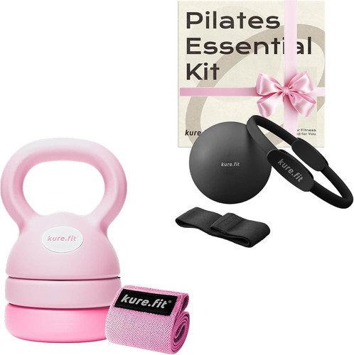 Kit pilates nero kettlebell - nero, e