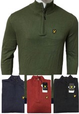 MAGLIONE LYLE E SCOTT MANICA LUNGA NUOVO QUARTO ZIP