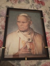 Quadro Con Papa Giovanni Paolo II