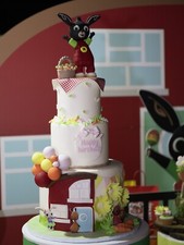 Torta Bing Di Pasta di Zucchero 80 x 40 Cm.