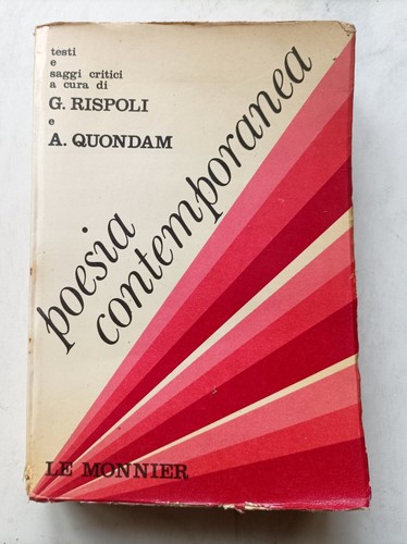 Poesia contemporanea g - poesia,