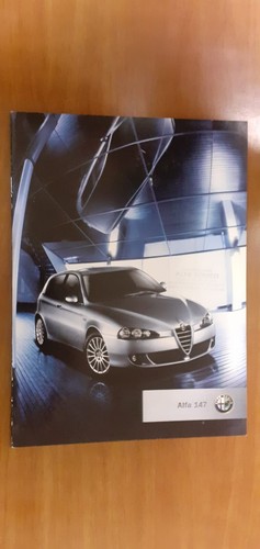 Depliant alfa romeo 147 - depliant,