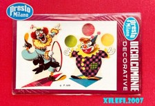 clown circo '50 decalcomanie