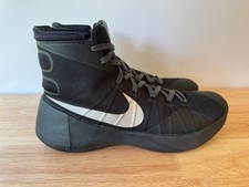 Scarpe da basket Nike Hyperdunk 2015 nere metallizzate palestra 749561-001 da uomo taglia 12