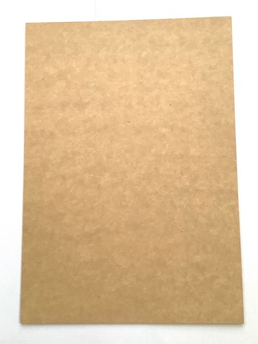 Cartolina pergamena marrone - cartolina,