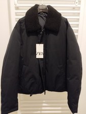 Veste Bleu Homme Zara Col
