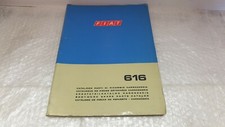 Manuale ricambi carrozzeria per Fiat OM 616 edizione 1972. [4525.21]