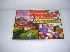 RADIO PATTUGLIA DELLA POLIZIA AVVENTURE AMERICANE RISTAMPA ANASTATICA NERBINI OT