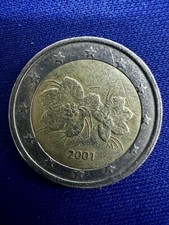 Moneta 2 euro Finlandia 2001