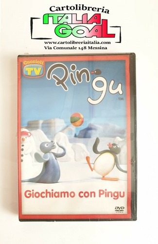Dvd pingu nuovo - nuovo-, giochiamo