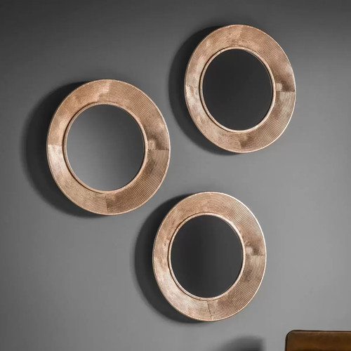 Mirror trio 51cm bronze - trio,