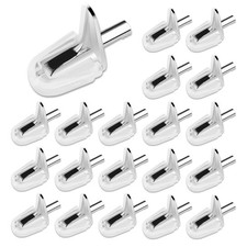 20 supporti per scaffali in