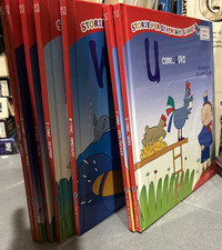 Lotto Cartonati NICOLETTA COSTA STORIE PER DIVENTARE GRANDI alfabeto E Parole