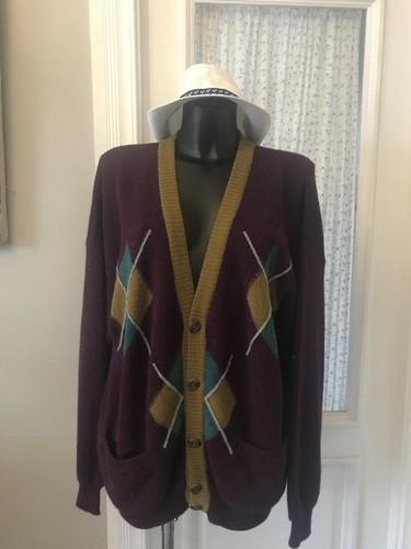 Maglione uomo cerruti viola - maglione,