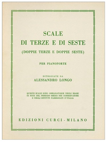 Scale terze seste per - e,