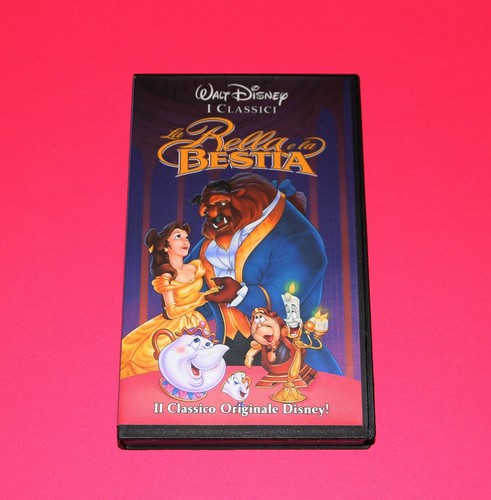 Vhs walt disney bella la - vhs,