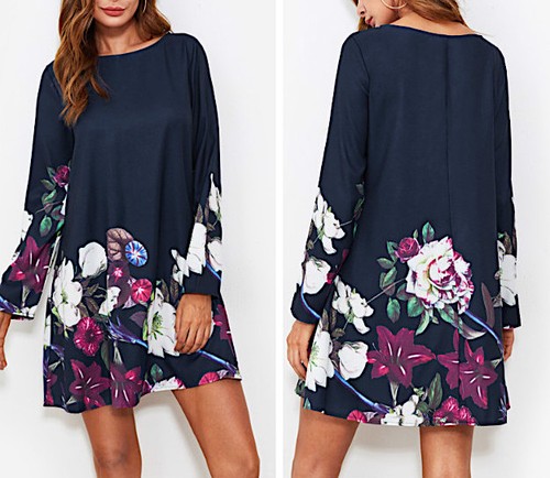 Vestito mini donna manica - mini,