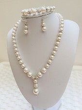 Set collana sposa + goccia