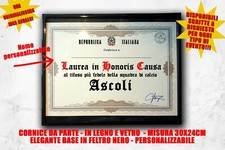 Laurea quadro tifoso calcio