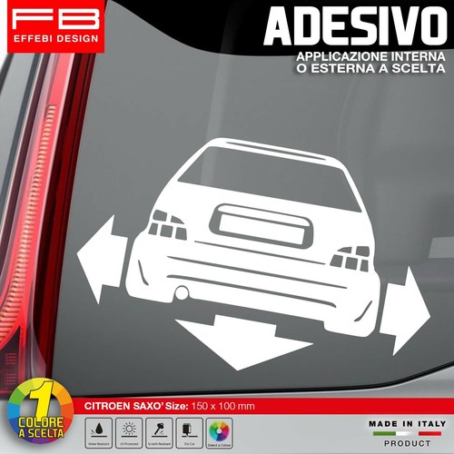 Adesivi stickers citroen - citroen, saxo'