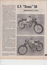 advertising TEST C.F. CROSS 50  1969 MOTOITALIANE MOTOSPORT  EPOCA