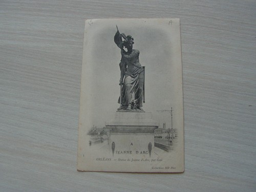 Cartolina jeanne arco - cartolina,