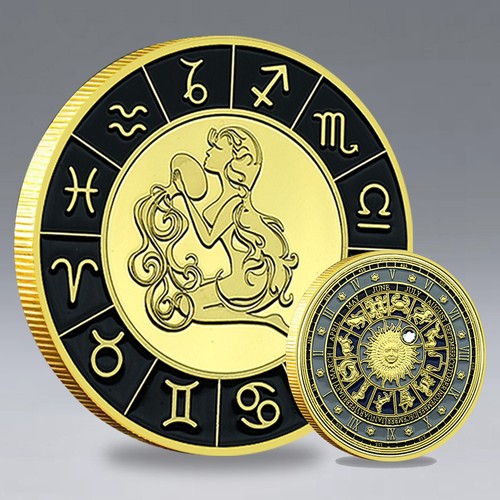Moneta commemorativa oroscopo