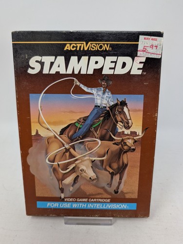 Stampede intellivision cib - intellivision,,