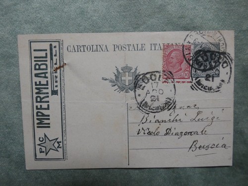 Cartolina postale impermeabili - cartolina,